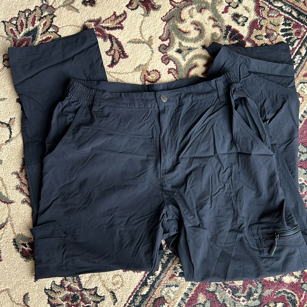 Nonwe nylon cargo pants